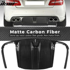 2010-2013 Benz E-Class W207 JC Rear Bumper Lip Diffuser Carbon Fiber