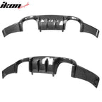 2008-2013 BMW E92 E93 M3 HM Style Rear Bumper Diffuser Carbon Fiber