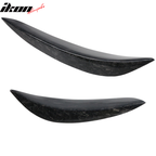 2015-2021 Benz C-Class W205 Front Bumper Splitter Forged Carbon Fiber