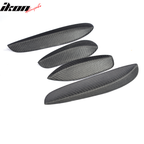 2015-2021 Benz C-Class W205 JC Front Bumper Fins Canards Carbon Fiber