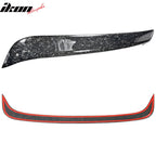 2015-2021 Benz C Class W205 OE Style Roof Spoiler Forged Carbon Fiber
