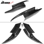 2012-2016 BMW F10 M5 RKP Style Front Bumper Lip Splitters Carbon Fiber