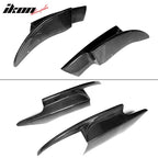 2012-2016 BMW F10 M5 RKP Style Front Bumper Lip Splitters Carbon Fiber