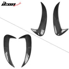 2015-2018 Benz C Class W205 JC Rear Bumper Vents Spoiler Carbon Fiber