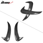 2015-2018 Benz C Class W205 JC Rear Bumper Vents Spoiler Carbon Fiber