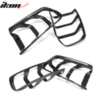 2015-2017 Ford Mustang Coupe 2PCS Tail Lights Lamp Cover Carbon Fiber