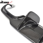 2012-2015 Benz W204 C63 AMG Style Rear Bumper Diffuser Carbon Fiber