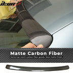 2009-2016 Audi A4 B8 A Style Rear Roof Spoiler Wing Carbon Fiber