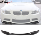 2008-2014 BMW E92 M3 3 Series V Style Front Bumper Lip Carbon Fiber