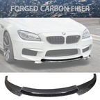 2012-2017 BMW F06 M6 V Style Front Bumper Lip Forged Carbon Fiber