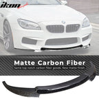 2012-2017 BMW F06 M6 V Style Front Bumper Lip Forged Carbon Fiber