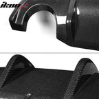 2014-2017 Infiniti Q50 V37 S Style Rear Bumper Diffuser Carbon Fiber