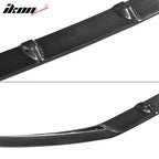 2017-2019 Audi A4 B9 JC Style Front Bumper Lip Spoiler Carbon Fiber