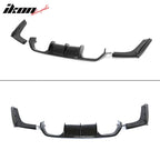 2015-2020 BMW M3 F80 M4 F82 V Rear Bumper Diffuser Forged Carbon Fiber
