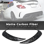 2015-2018 Benz W205 C Class JC Rear Bumper Vents Forged Carbon Fiber