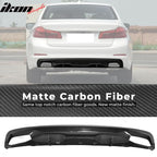 2017-2020 BMW 5 Series G30 MP Style Rear Bumper Diffuser Carbon Fiber