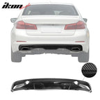 2017-2020 BMW 5 Series G30 MP Style Rear Bumper Diffuser Carbon Fiber