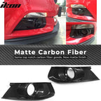 2015-2017 Ford Mustang JC Style 2PC Fog Lights Lamp Cover Carbon Fiber
