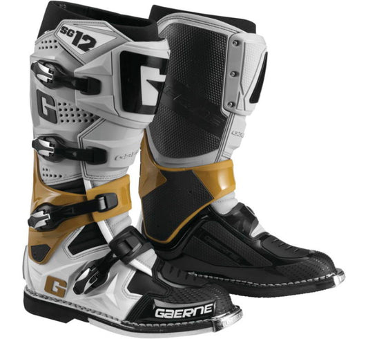 Gaerne SG12 Boot Grey/Magnesium/ White Size - 13