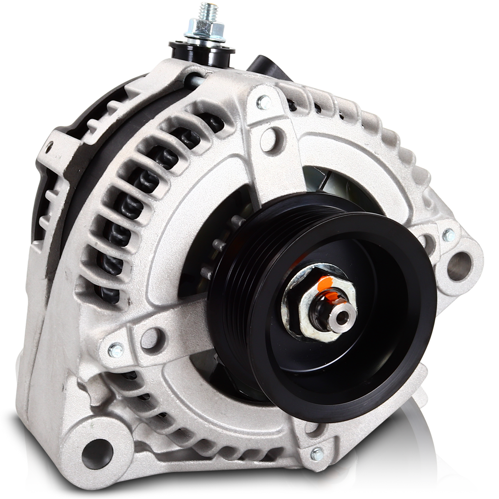 170 amp high output racing alternator for Toyota Supra 1JZ 2JZ - 1 wire turn on