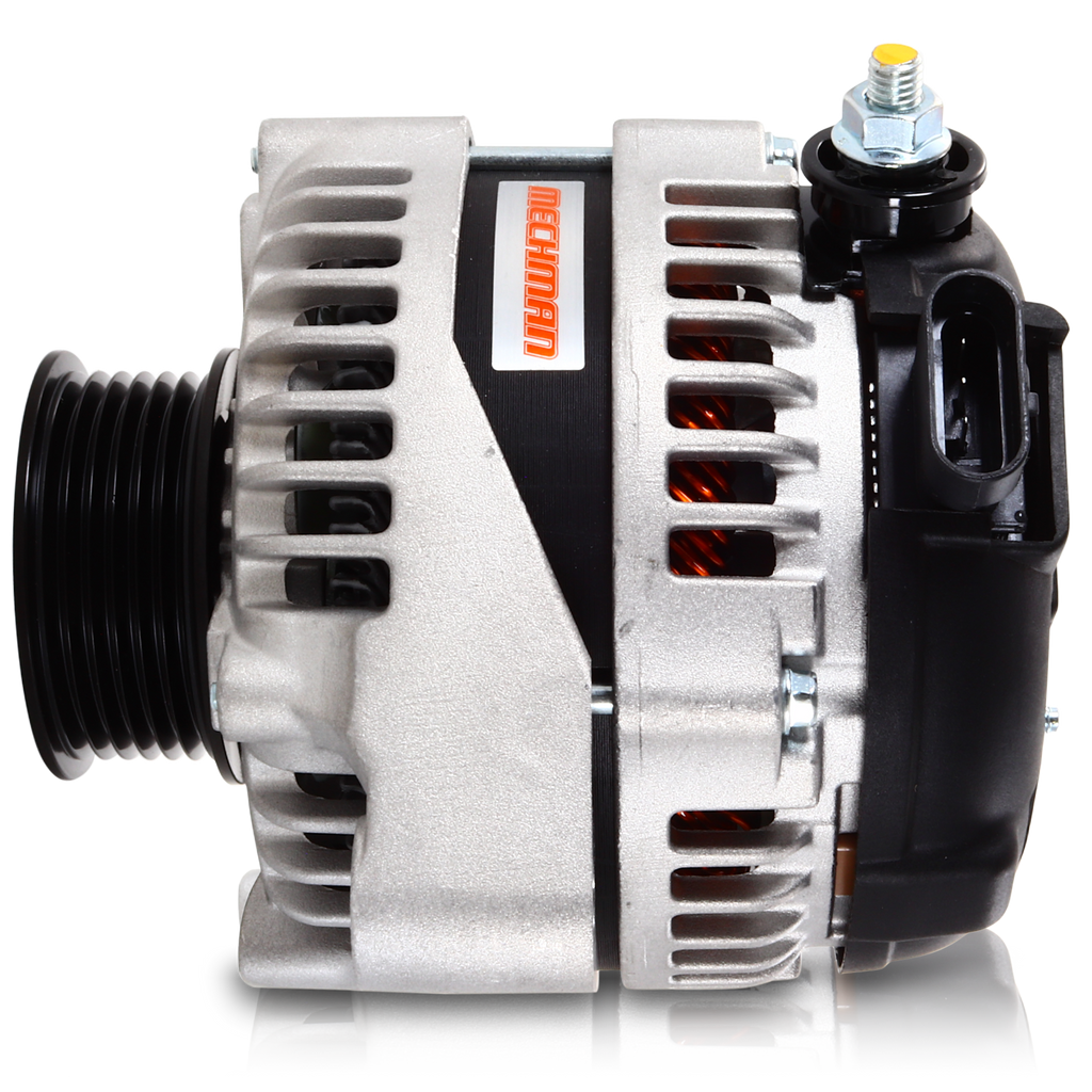 240 amp high output alternator for Toyota Supra 2JZ 1JZ - 1 wire turn on