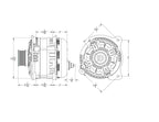 370 amp Alternator for VW / Golf / Jetta / Passat Turbo
