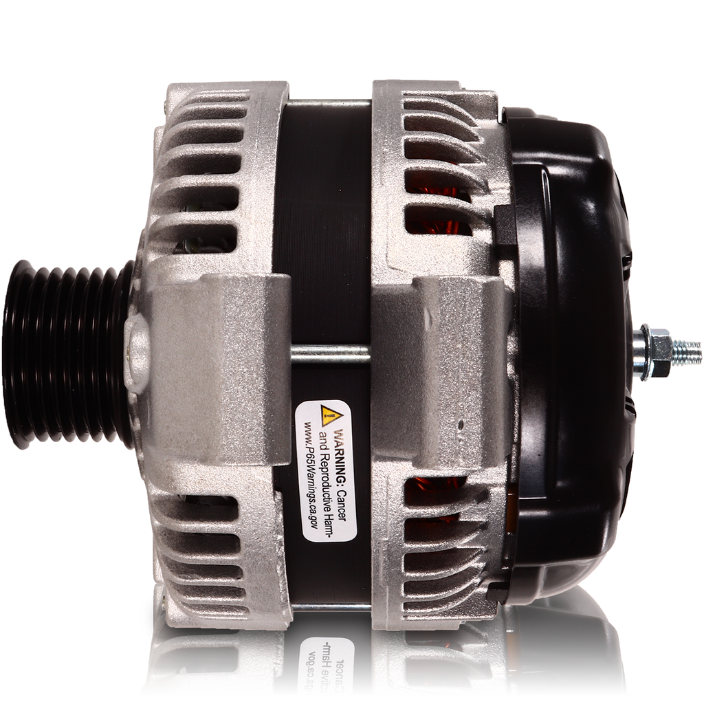 240 amp alternator for T mount 2.4L Honda - 1 wire turn on