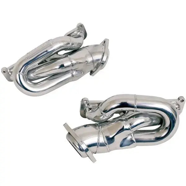 BBK Ford Mustang V6 3.7L 1-5/8 Shorty Exhaust Headers Polished Silver Ceramic 11-17