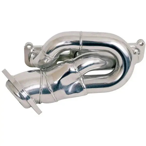 BBK Ford Mustang V6 3.7L 1-5/8 Shorty Exhaust Headers Polished Silver Ceramic 11-17