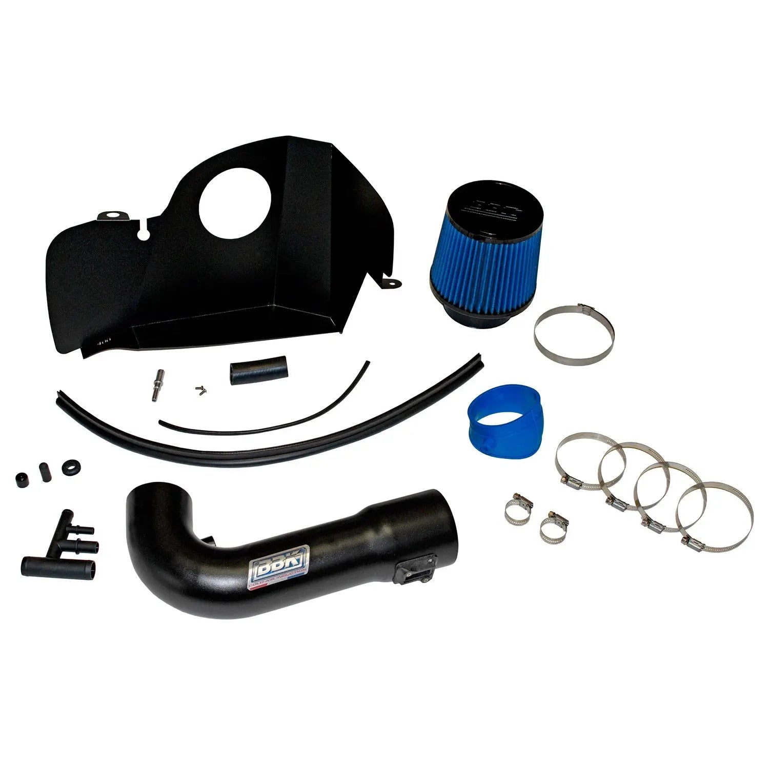 BBK Ford Mustang GT 5.0 Cold Air Intake Kit Blackout 18-23