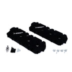 2001-2004 Chevrolet / GMC Billet Valve Covers Silk Satin Black