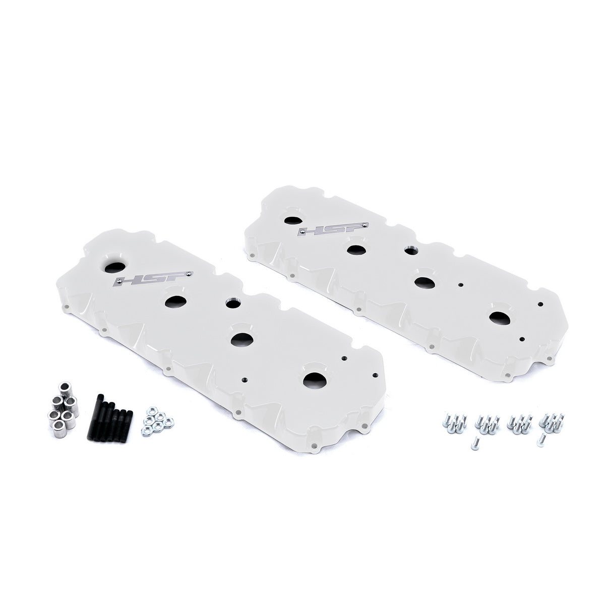 2001-2004 Chevrolet / GMC Billet Valve Covers Polar White