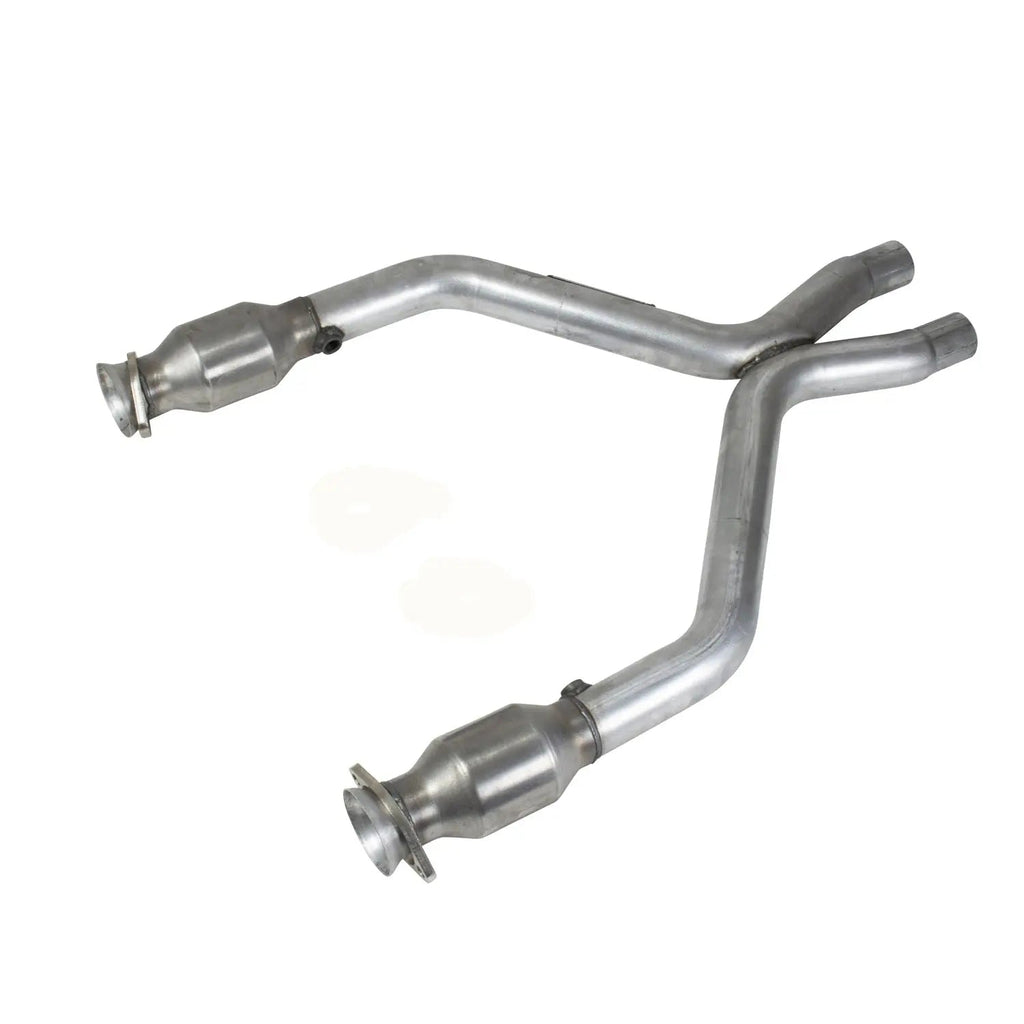 BBK Ford Mustang V6 High Flow Catted Short X-Pipe 11-14