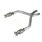 BBK Ford Mustang V6 High Flow Catted Short X-Pipe 11-14