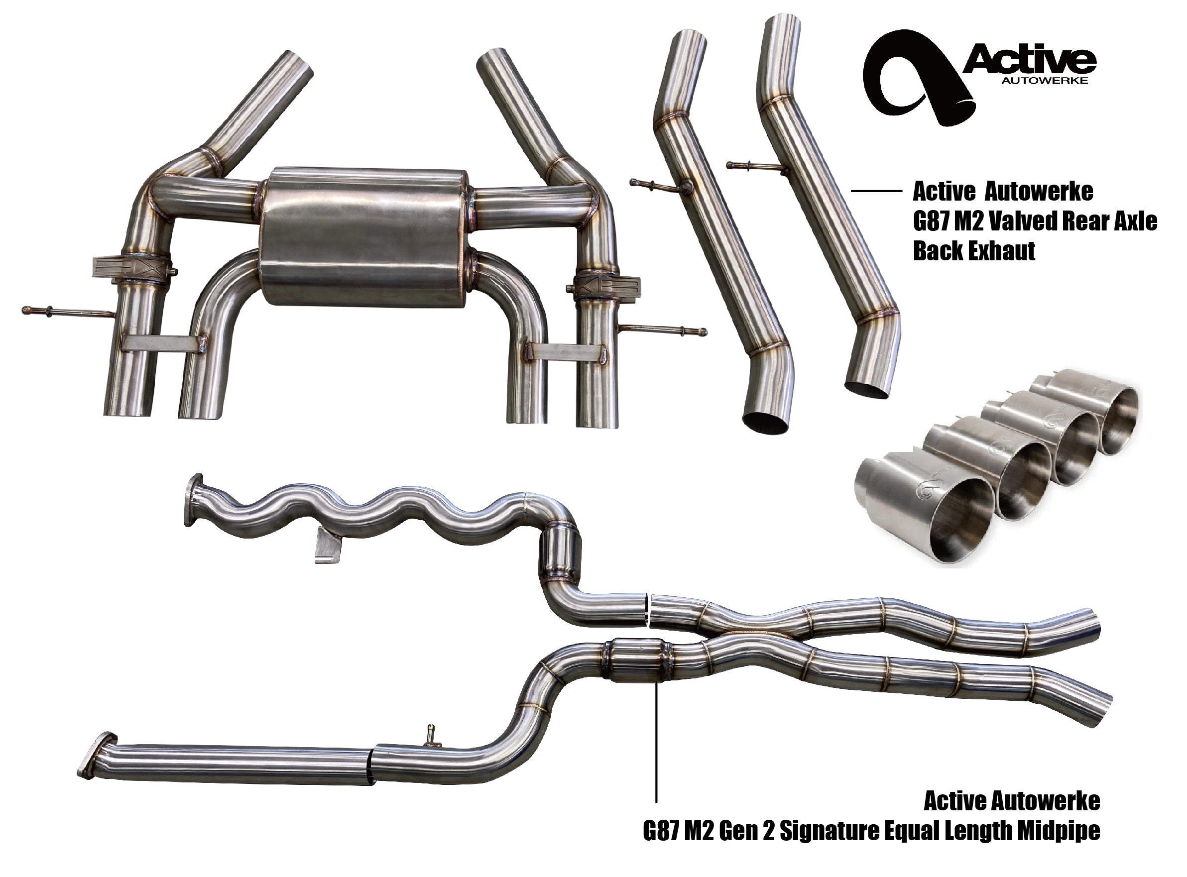 G87 M2 Exhaust Bundle Equal Length
