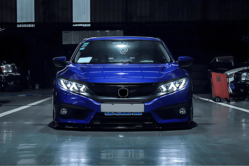 Honda Civic X Lambo Style LED Headlights (2017 - 2020)