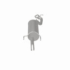 BRE Exhaust 03-06 Baja 2.5L Muffler Kit