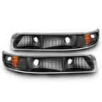 Raxiom 99-01 Chevrolet Silverado 1500 Axial Series Euro Turn Signal and Parking Lights- Black