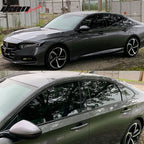 2018-2022 Honda Accord Gloss Black Window Trim Chrome Delete Vinyl Kit