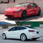 2017-2023 Tesla Model 3 Gloss Black Window Trim Chrome Delete Kit