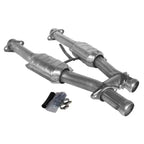BBK Ford Mustang 5.0L 2-1/2 Inch Short Catted H-Pipe 79-93