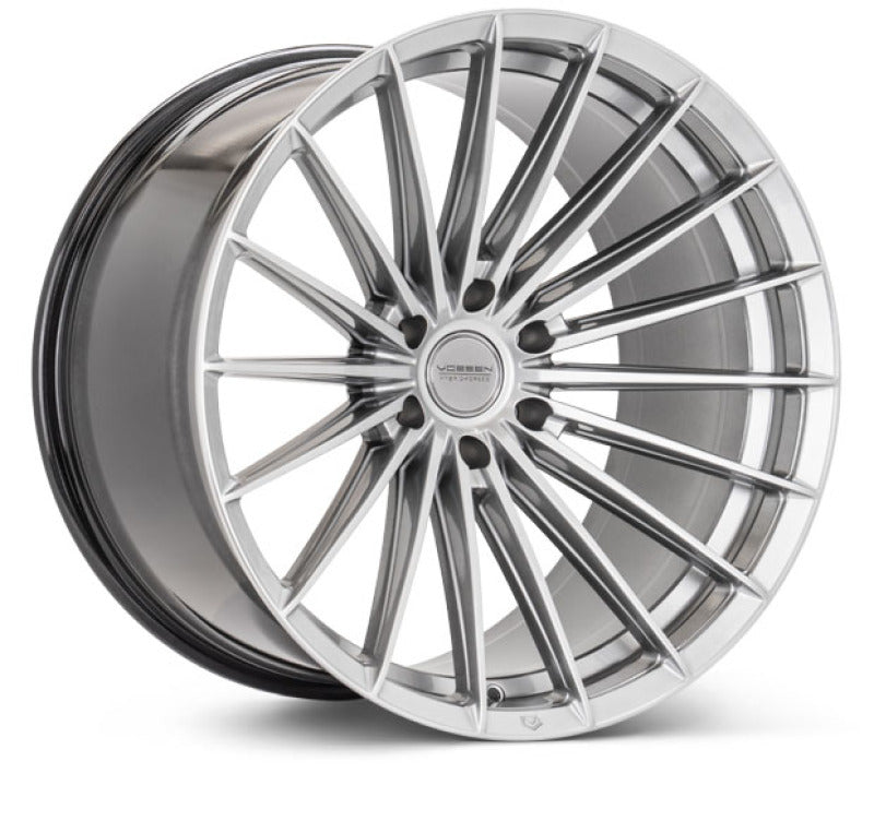 Vossen HFX-4 17x9 - 6x135 - ET0 - Super Deep - 87.1 - Hyper Silver Wheel