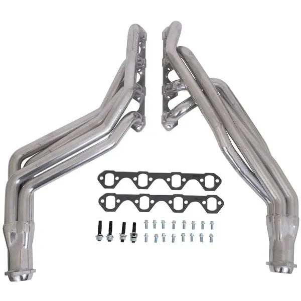 BBK Ford Mustang GT 5.0 1-5/8 Long Tube Exhaust Headers Polished Silver Ceramic 94-95