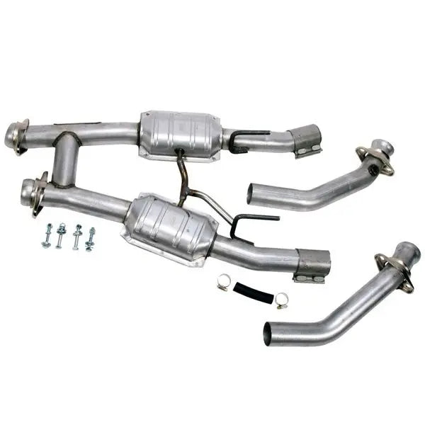 BBK Ford Mustang 5.0L 2-1/2 High Flow Catted H-Pipe 86-93