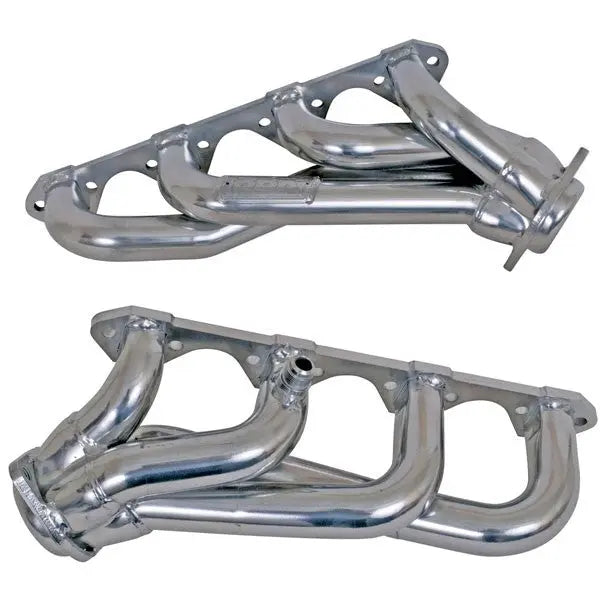 BBK Ford Mustang GT 5.0 1-5/8 Shorty Exhaust Headers Polished Silver Ceramic 94-95