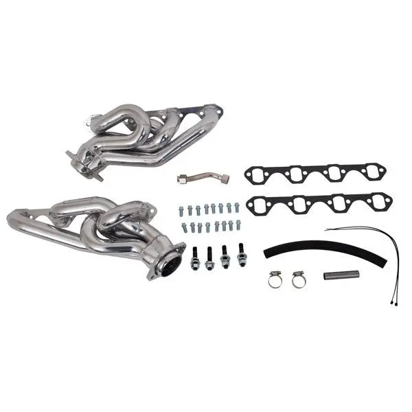 BBK Ford Mustang GT 5.0 1-5/8 Shorty Equal Length Exhaust Headers Polished Silver Ceramic 94-95