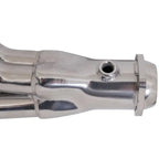BBK Ford Mustang 5.0 1-5/8 Long Tube Exhaust Headers Automatic Trans Polished Silver Ceramic 79-93