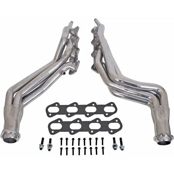 BBK Ford Mustang Cobra 1-5/8 Long Tube Exhaust Headers Polished Silver Ceramic 96-98