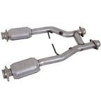 BBK Ford Mustang GT Cobra 2-1/2 Short Catted Mid H-Pipe 96-04