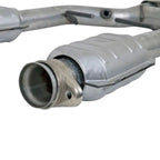 BBK Ford Mustang GT Cobra 2-1/2 Short Catted Mid H-Pipe 96-04
